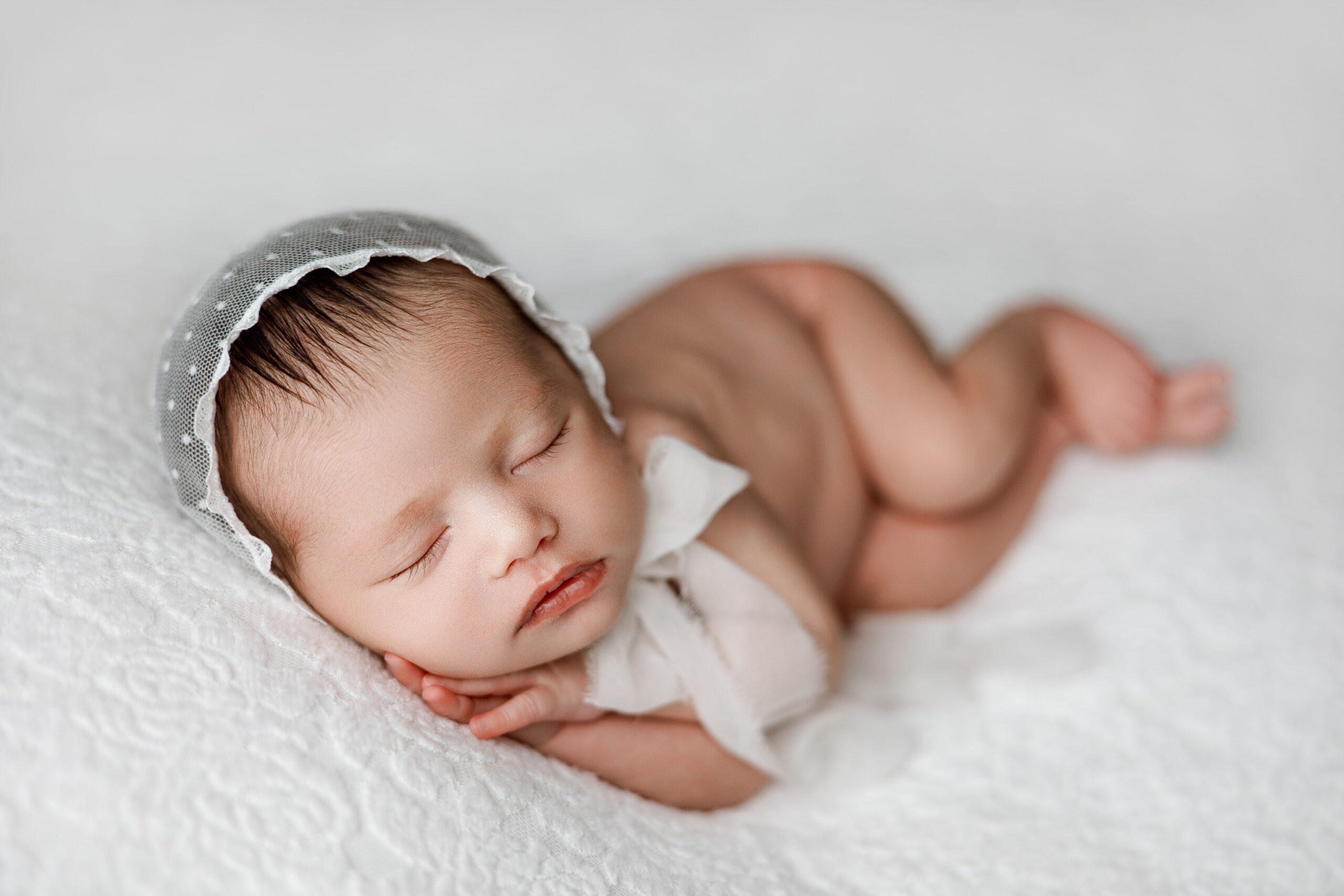 Professional newborn photography in Traverse City studio